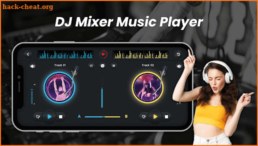 DJ Mixer-Virtual Music Player screenshot