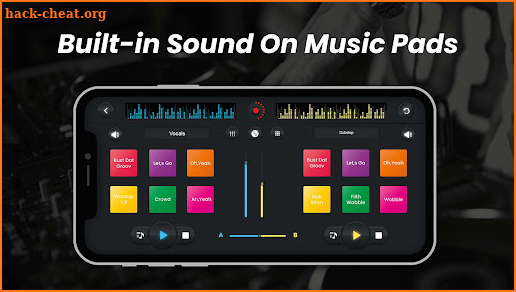 DJ Mixer-Virtual Music Player screenshot