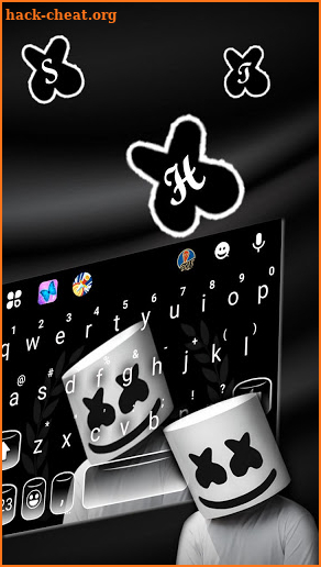 Dj Music Cool Man Keyboard Theme screenshot