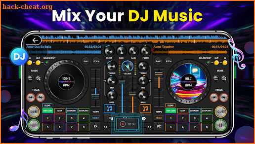 DJ Music Mixer - 3D DJ Player screenshot