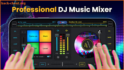 DJ Music mixer - DJ Mix Studio screenshot