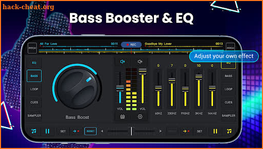 DJ Music mixer - DJ Mix Studio screenshot