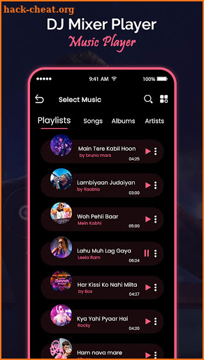 DJ Music Player - Free Virtual DJ Music Mixer screenshot