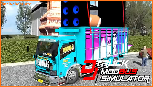 DJ Truck Mod Bus Simulator screenshot