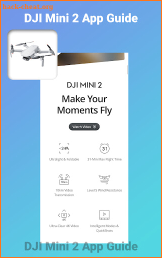 DJI Mini 2 App Guide screenshot