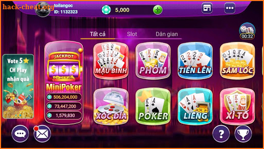 DKM Club - Game danh bai doi thuong screenshot