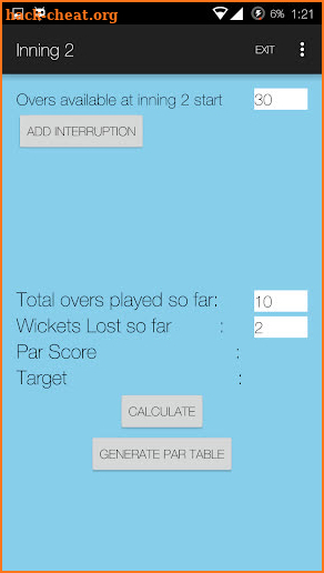 DL Calculator screenshot