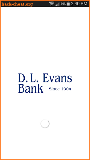 D.L. Evans Bank Credit Cards screenshot