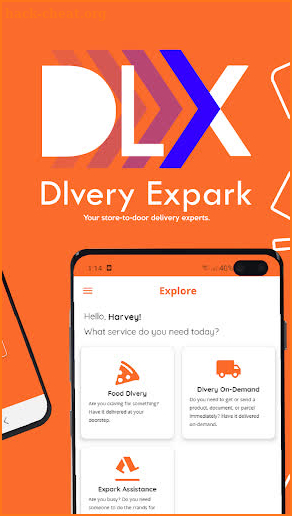 Dlvery Expark screenshot
