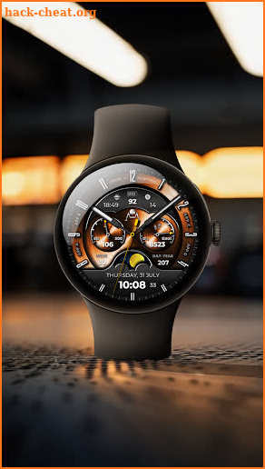 DM | 102 Hybrid Watch Face screenshot