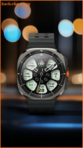 DM135 Sophisticated Watch Face screenshot