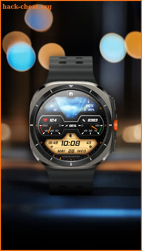 DM148 Vibrant Futuristic Face screenshot