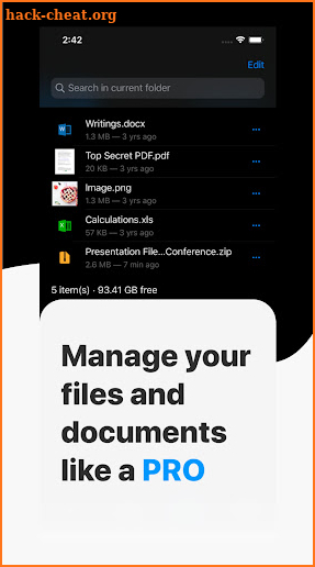 Dmanager - Manage and browse documents Assistant screenshot