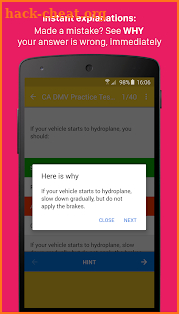 DMV Genie Permit Practice Test: Car & CDL screenshot