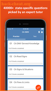 DMV Permit Practice Test 2018 Edition screenshot