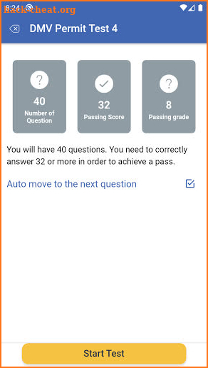DMV Permit Practice Test 2021 screenshot