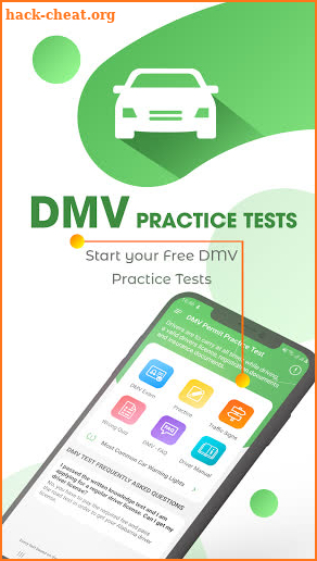 DMV Permit Pre Test screenshot
