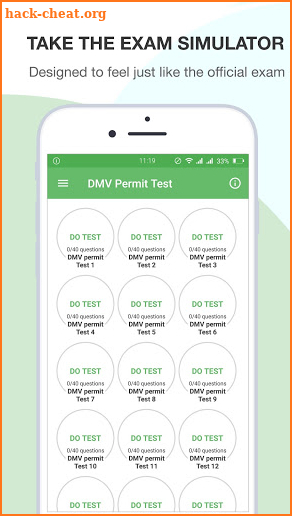 DMV Permit Test (Car, Motorcycle and CDL) screenshot