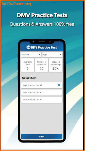 DMV Practice Test 2023 screenshot