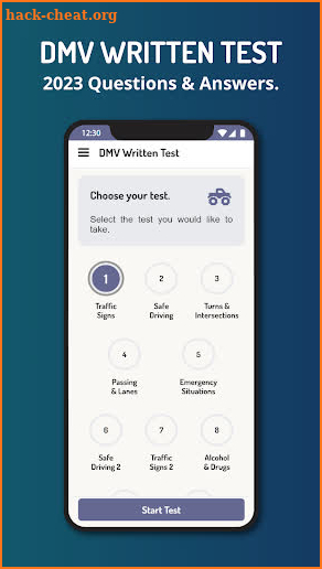 DMV Written Test Premium screenshot
