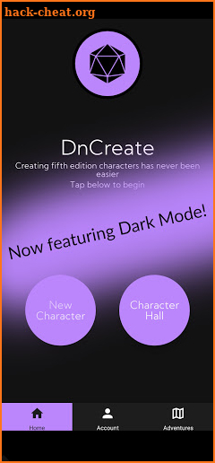 DnCreate - Fifth Edition Character Creator screenshot
