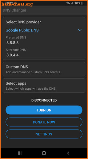 DNS Changer - Help get better internet screenshot