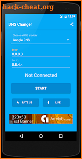 DNS Changer (no root 3G/WiFi) screenshot