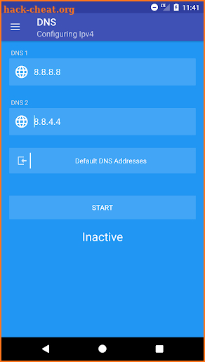 DNS Changer (No Root - IPv6 - All connections) screenshot