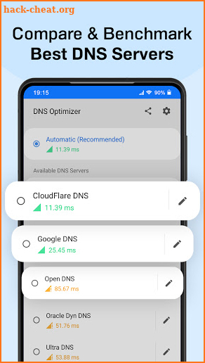 DNS Optimizer: DNS Changer & Internet Optimizer screenshot