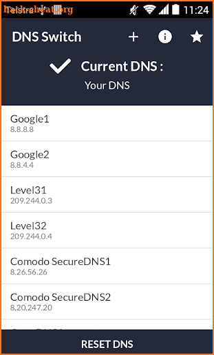 DNS Switch - Unlock Region Restrict screenshot