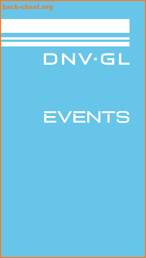 DNV GL Events screenshot