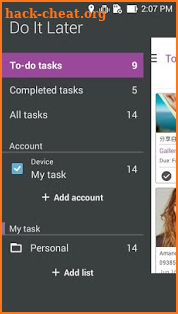 Do It Later: Tasks & To-Dos screenshot