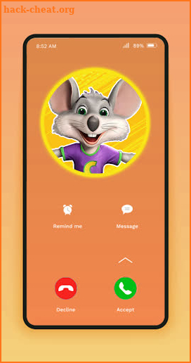 Do Not Call Chuck e Cheese's Simulator - Fake Call screenshot