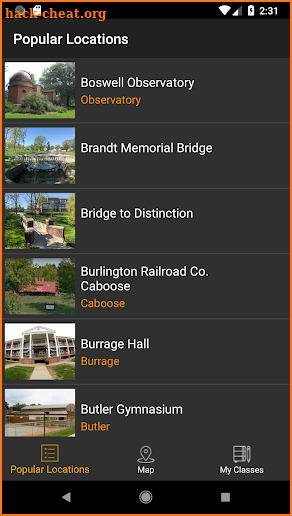 Doane Map screenshot