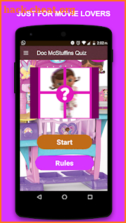 Doc McStuffins Quiz screenshot