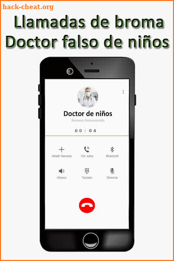 Doctor de niños llamada broma screenshot