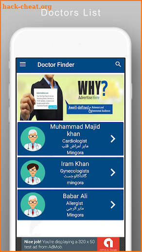 Doctor Finder & Appointments screenshot