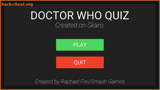 Doctor Who Quiz screenshot