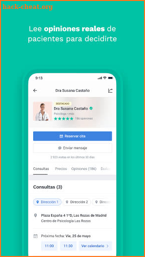Doctoralia - Busca a tu médico y agenda una cita screenshot