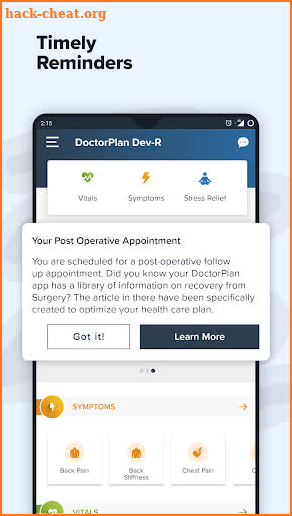 DoctorPlan- Intelligent, Personalized Care screenshot