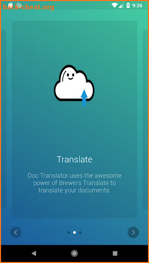 Document Language Translator screenshot