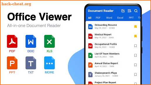 Document Reader: PDF, DOC, XLS screenshot