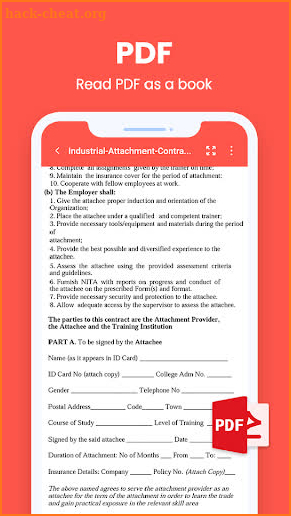 Document Reader: Word Docx PDF screenshot