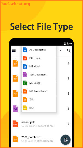 Document view management - Easily view Office screenshot