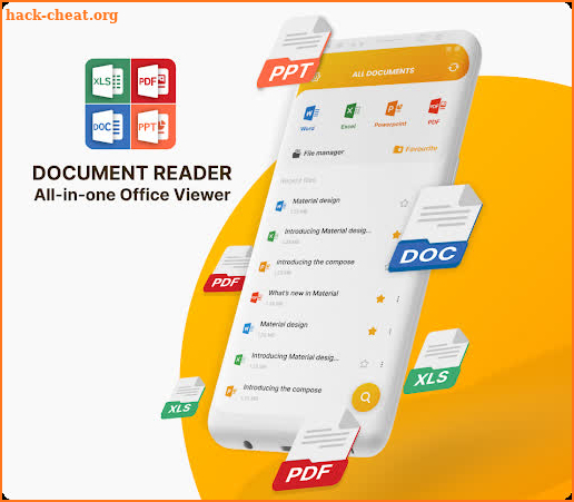 Documents App: Word Document - Open Office screenshot