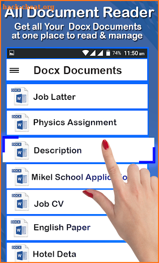 Documents reader:ebooks reader& pdf reader screenshot