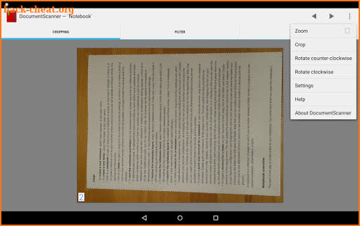 DocumentScanner screenshot