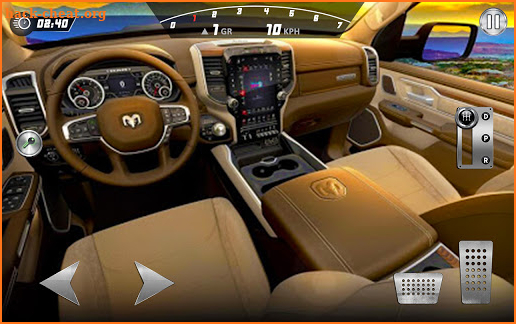 Dodge RAM 1500: Crazy City Drift, Drive and Stunts screenshot