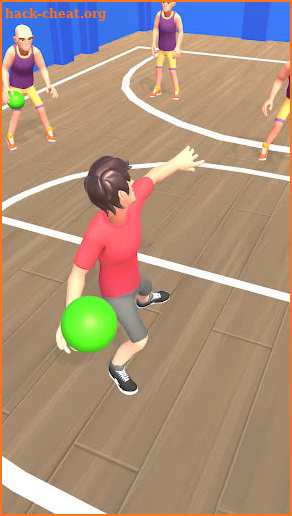 Dodge The Ball 3D screenshot