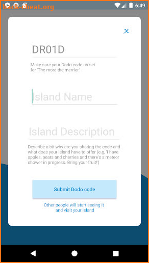 Dodo Code™ Exchange App screenshot